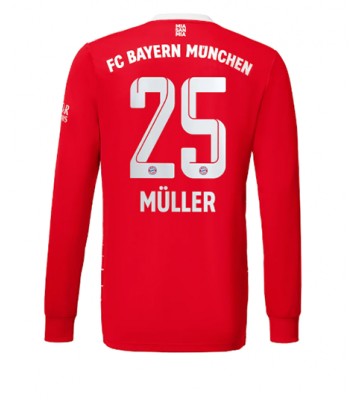 Bayern Munich Thomas Muller #25 Hemmatröja 2022-23 Långa ärmar